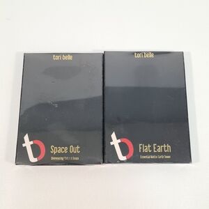 Tori Belle Space Out (Shimmery) & Flat Earth (Matte) Eyeshadow Palettes